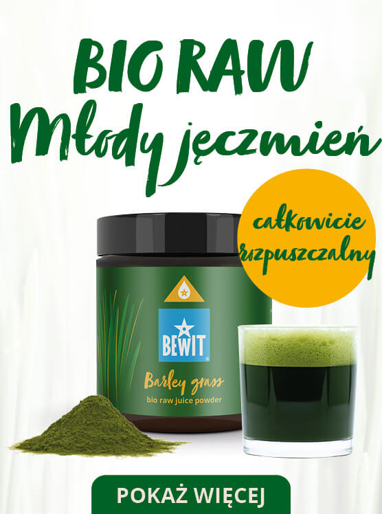 BIO RAW Młody jęczmień| BEWIT.love