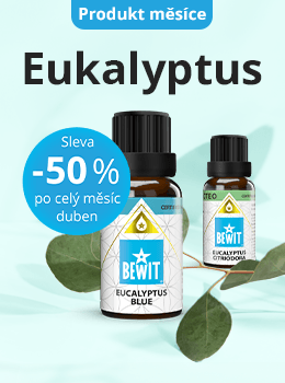Esenciální oleje BEWIT Eukalyptus | BEWIT.love