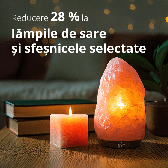 28 % reducere la lampile de sare selectate | BEWIT.love