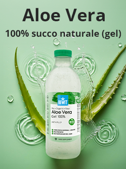 BEWIT Gel di aloe vera con polpa, BIO RAW | BEWIT.love