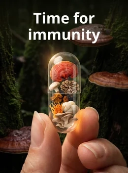 Time for immunity | Add selected medicinal mushrooms to your Reishi and enjoy 15% off