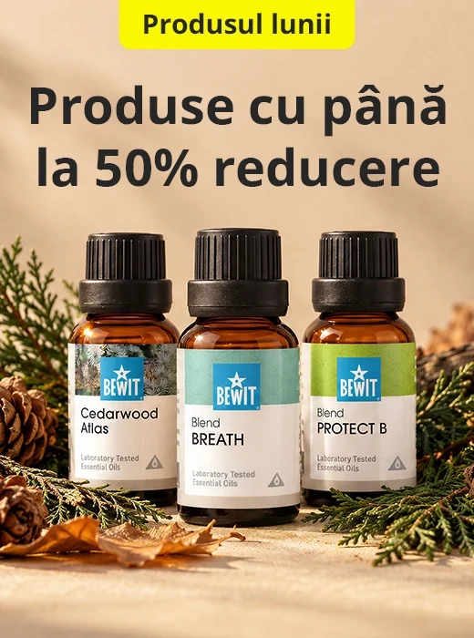 Promoția lunii - reducere de până la 50%