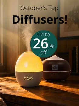 Diffusers of the month - up to 26 % off