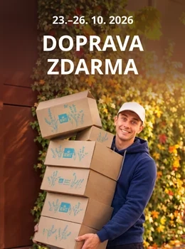Doprava zdarma + až 50% sleva