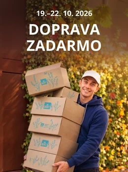 Doprava zadarmo + až 50% zľava