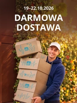 Darmowa dostawa - do 50% rabat
