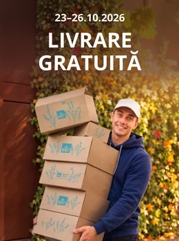 Livrare gratuita  + până la 50% reducere