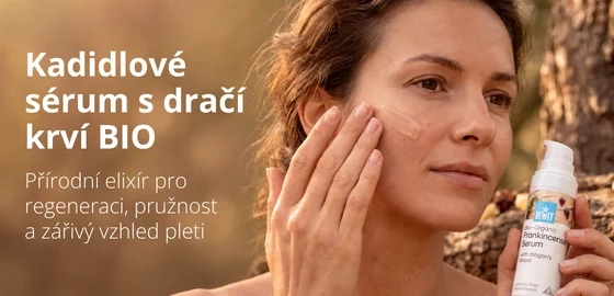 Kadidlové sérum s dračí krví BIO | Přírodní elixír pro regeneraci, pružnost a zářivý vzhled pleti