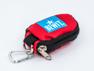 BEWIT Mini etui na 8 buteleczek podróżne (2 ml) - czerwone