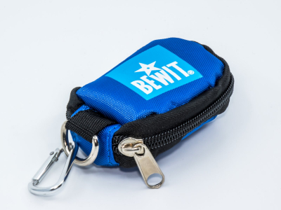 BEWIT Cestovní minipouzdro na 8 lahviček (2 ml) - tmavě modrá barva