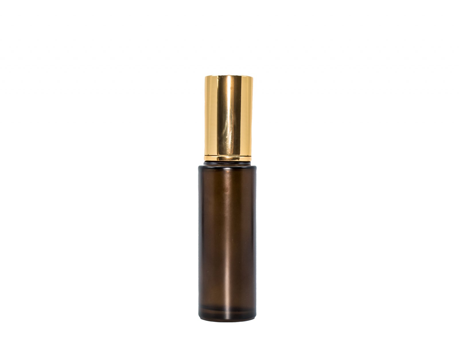 BEWIT GLASS BOTTLE BROWN FROSTED SPRAY, GOLD CAP, 50 ML -  - 3