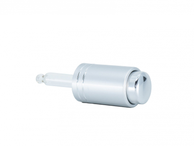 Glaspipetten Pumpe für Fläschchen 5-200 ml, silber -  - 2