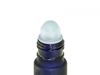 Roll on üvegcse matt kék, 10 ml, ezüst kupak -  - 2