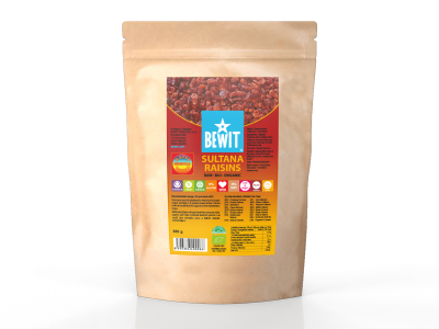 BEWIT BIO RAW SULTANA RAISINS