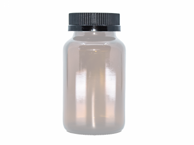 Juodas plastikinis užsukamas dangtelis 200 ml buteliukui plačiu kakleliu -  - 3