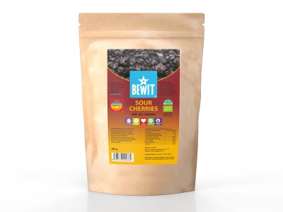 BEWIT DRIED SOUR CHERRIES ORGANIC RAW