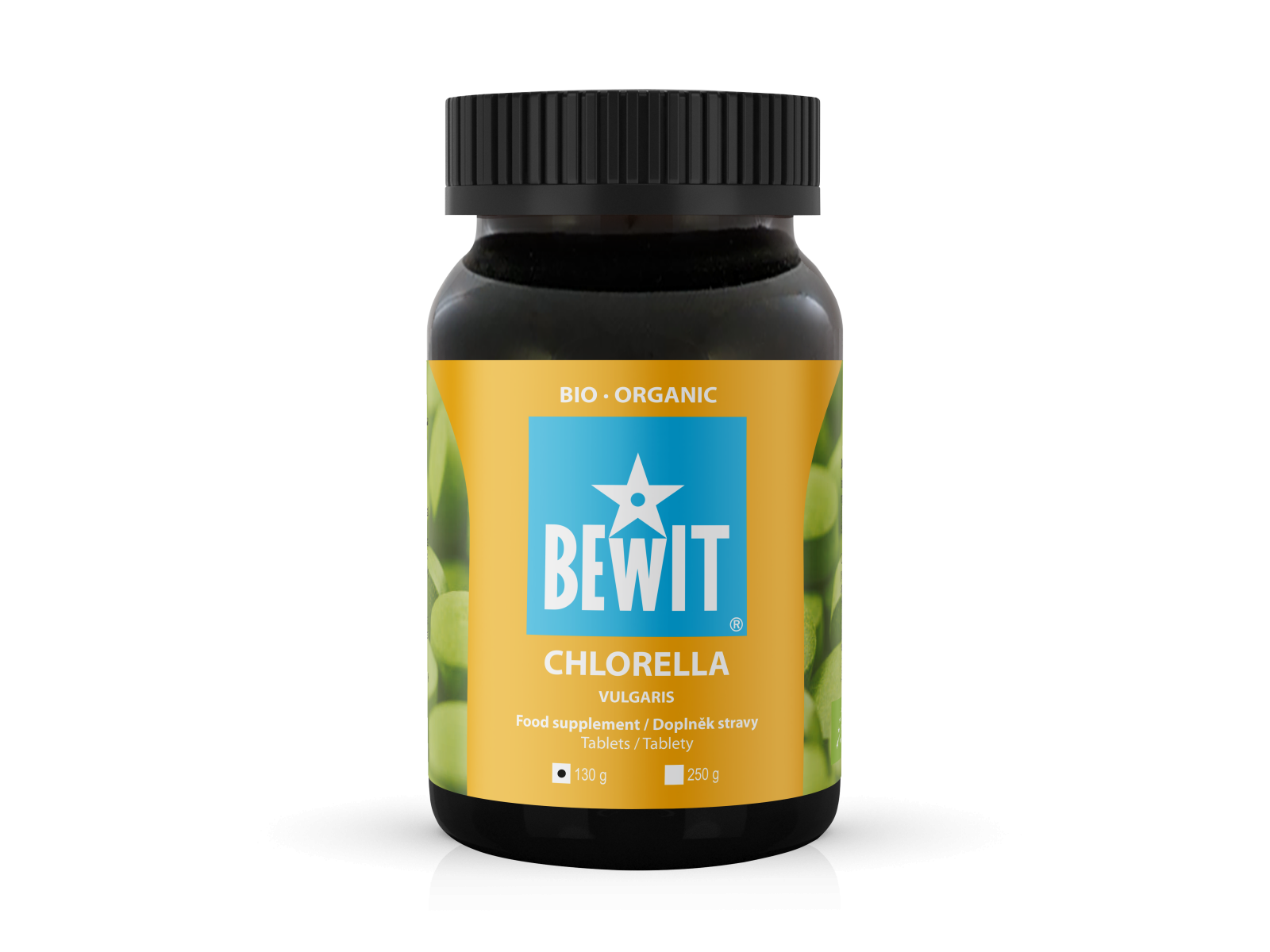 BEWIT Chlorella vulgaris BIO, tablety - Doplněk stravy - 2