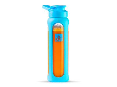 2in1 0,7 l-es shaker utazáshoz - üveg keverő edény - 3
