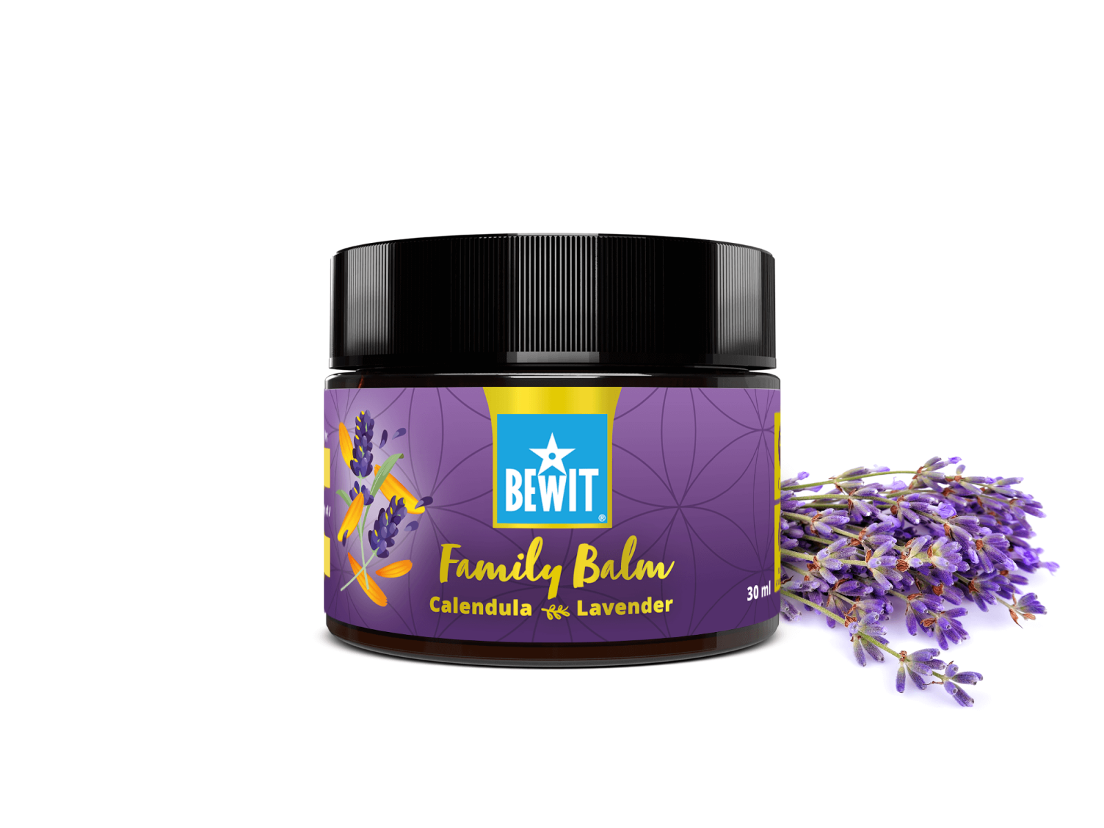 BEWIT FAMILY BALM CALENDULA AND LAVENDER - CARING BALM FOR THE WHOLE FAMILY - 2