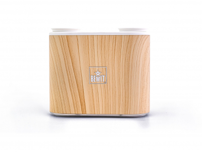 BEWIT Aroma diffuser waterless DUAL STRONG, light wood