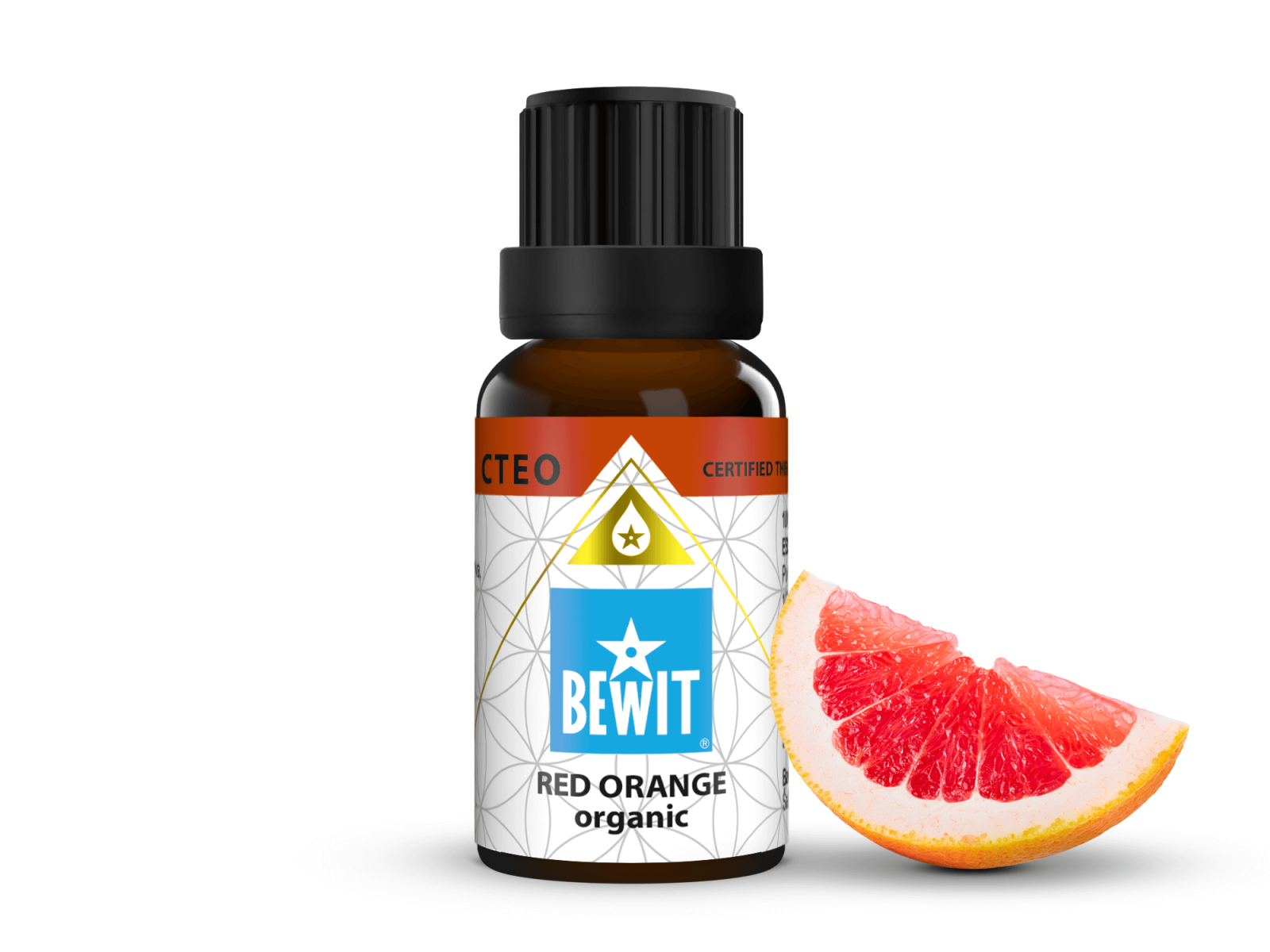 BEWIT Pomaranč červený - 100% čistý a přírodní CTEO® esenciální olej - 1