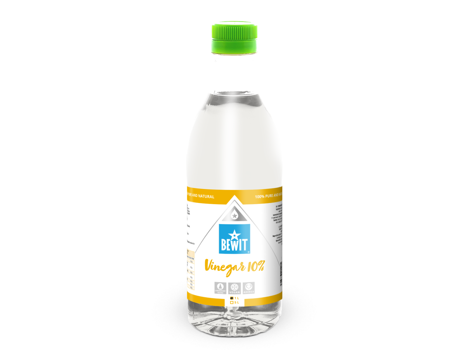 BEWIT White alcohol fermented vinegar 10% -  - 1