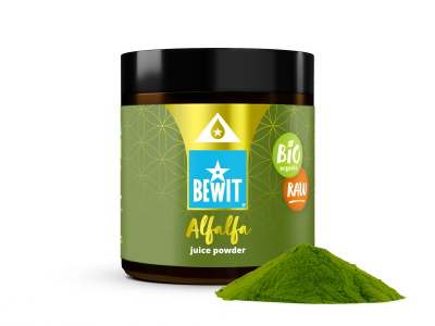 BEWIT Fiatal lucerna - BIO RAW lépor