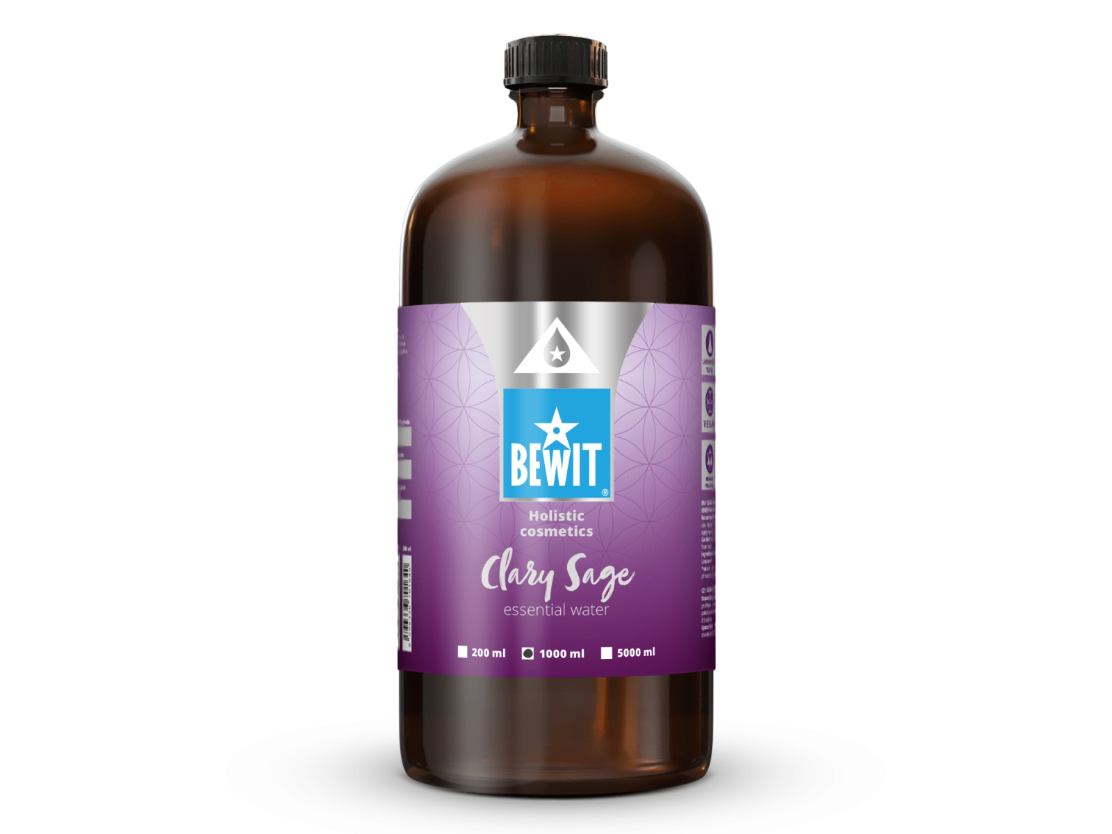 BEWIT Sage essential water - 100% NATURAL HYDROLYTE - 4