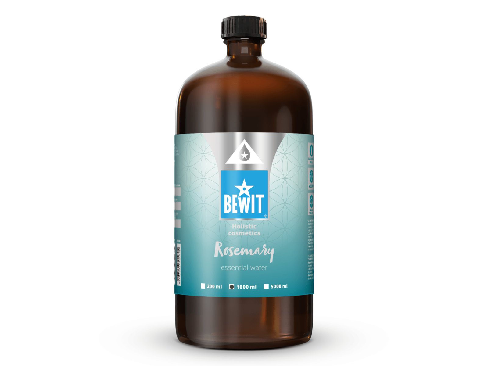 BEWIT Rosemary essential water - 100% NATURAL HYDROLYTE - 4