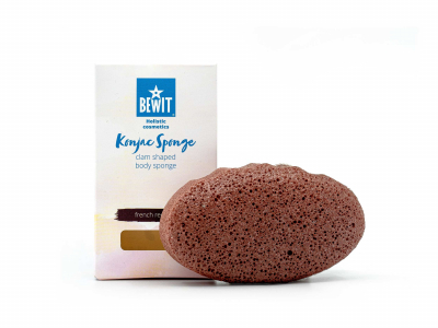 Konjac szivacs - Francia vörös agyag - Kozmetikai kiegészítők - 4
