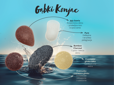 Gąbka Konjac Pure - Akcesoria kosmetyczne - 6