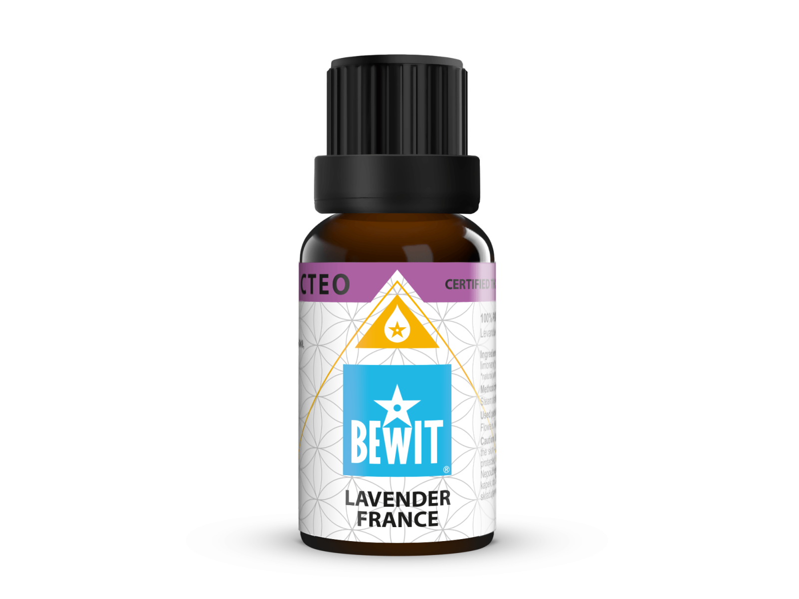 BEWIT Levanduľa Francúzsko - 100% čistý a prírodný CTEO® esenciálny olej - 2
