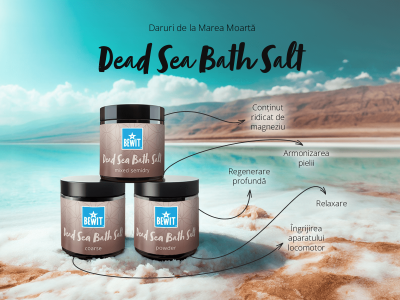 Sare de la Marea Moartă, pulbere - Cosmetice holistice - 7