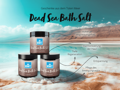 Salz aus dem Toten Meer - gemischt halbtrocken - Holistische Kosmetik - 7