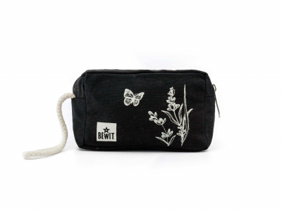 Toiletry case small, black  | BEWIT.love