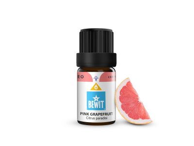 BEWIT Grapefruit ružový esenciálny olej - 100% čistý a prírodný CTEO® esenciálny olej - 2
