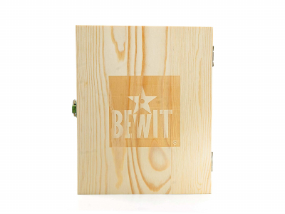 BEWIT Dřevěný box s 30 otvory pro 5 a 15 ml lahvičky