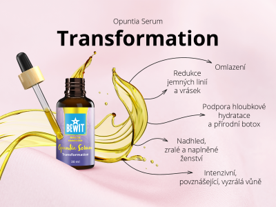 Opuntia Serum Transformation - Hedvábné opunciové sérum s obsahem vzácných lotosů a leknínu, bakuchiolu a tokoferolu - 5