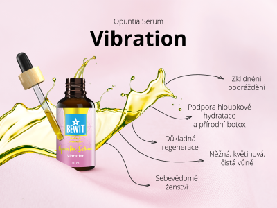 Opuntia Serum Vibration - Hedvábné opunciové sérum s obsahem CBD, růže damašské a osmanthu - 7