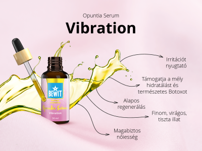 Opuntia Serum Vibration - Selyemfügekaktusz szérum CBD-vel, damaszkuszi rózsával és osmantusszal - 7