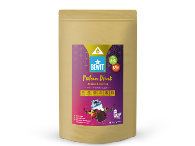 BEWIT Protein drink, aronia with blackcurrant, blueberry and strawberry