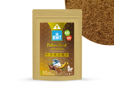 BEWIT Protein drink, cocoa with banana Organic