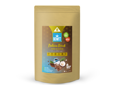 Proteindrikk kakao med kokos og stevia, BIO - Kosttilskudd - 3