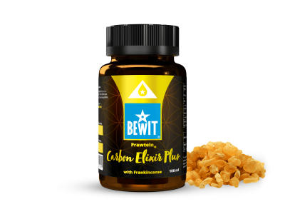 BEWIT Prawtein CARBON Elixir Plus mit ätherischem Weihrauchöl
