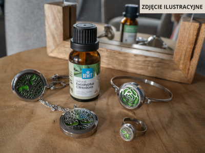 Naszyjnik aromatyczny Gwiezdne Serce - Biżuteria aromatyczna - 3