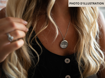 Collier diffuseur d'arômes Arbre de vie et de foi - Bijoux diffuseurs d'arômes - 4