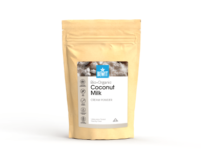 BEWIT ORGANIC COCONUT CREAM MILK, powder