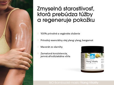 Telové bambucké maslo Ylang Vitality, BIO - Holistická kosmetika - 3
