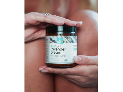 Šī sviesta ķermeņa sviests ar lavandu un kumelītēm Lavender Dream BIO - Holistiskā kosmētika - 4