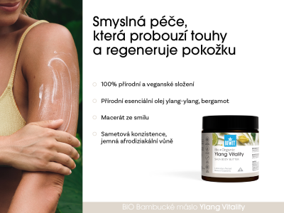 Tělové bambucké máslo Ylang Vitality BIO - Holistická kosmetika - 3